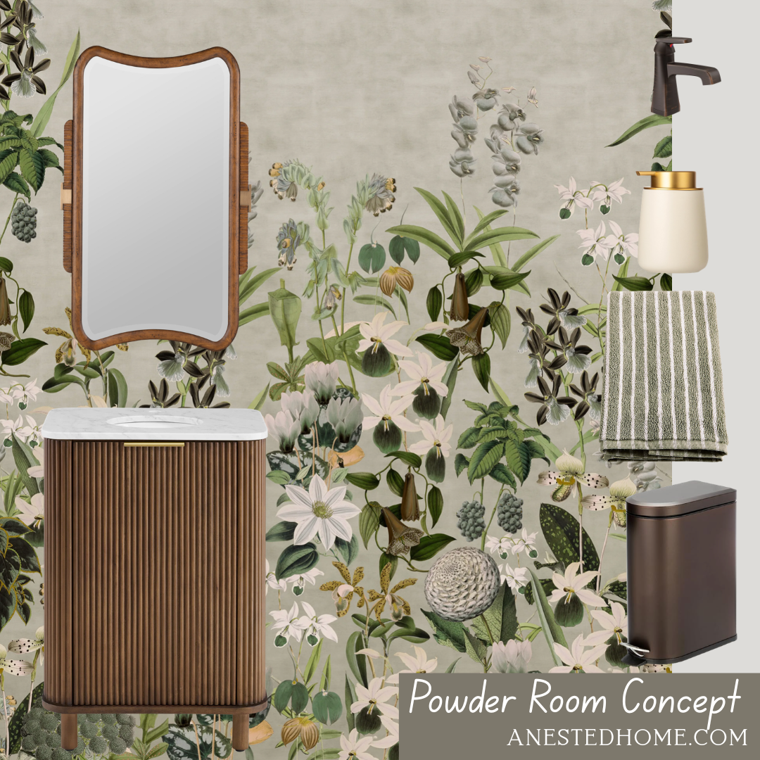 A Jewel Box Powder Room That Transports You – Nest Interior Design