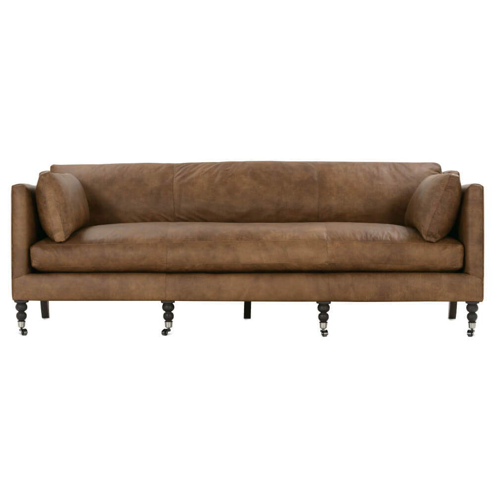 Madeline Leather Sofa - Nested Designs
