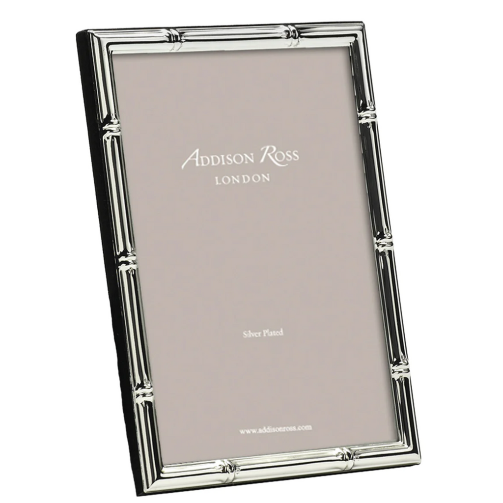 Bamboo Silver Frame, 4x6 - Nested Designs
