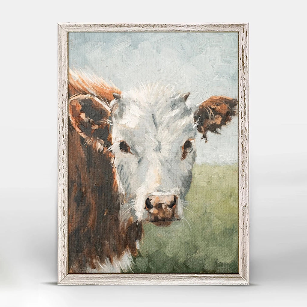 Pumpkin the Cow Canvas - NESTED