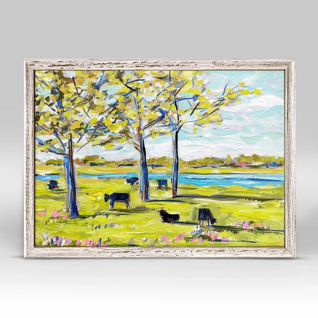Spring by the River Canvas - NESTED
