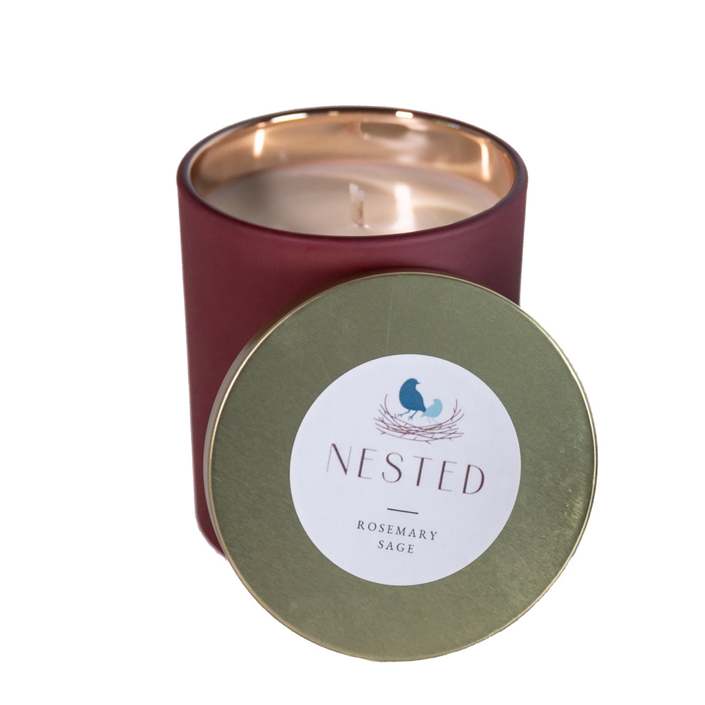 Rosemary Sage Candle - Nested Designs