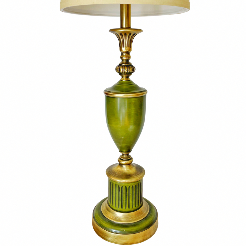 Vintage Green Lamp - Nested Designs