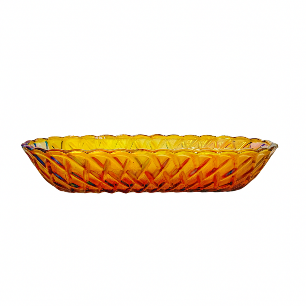 Long Indiana Glass Dish - NESTED