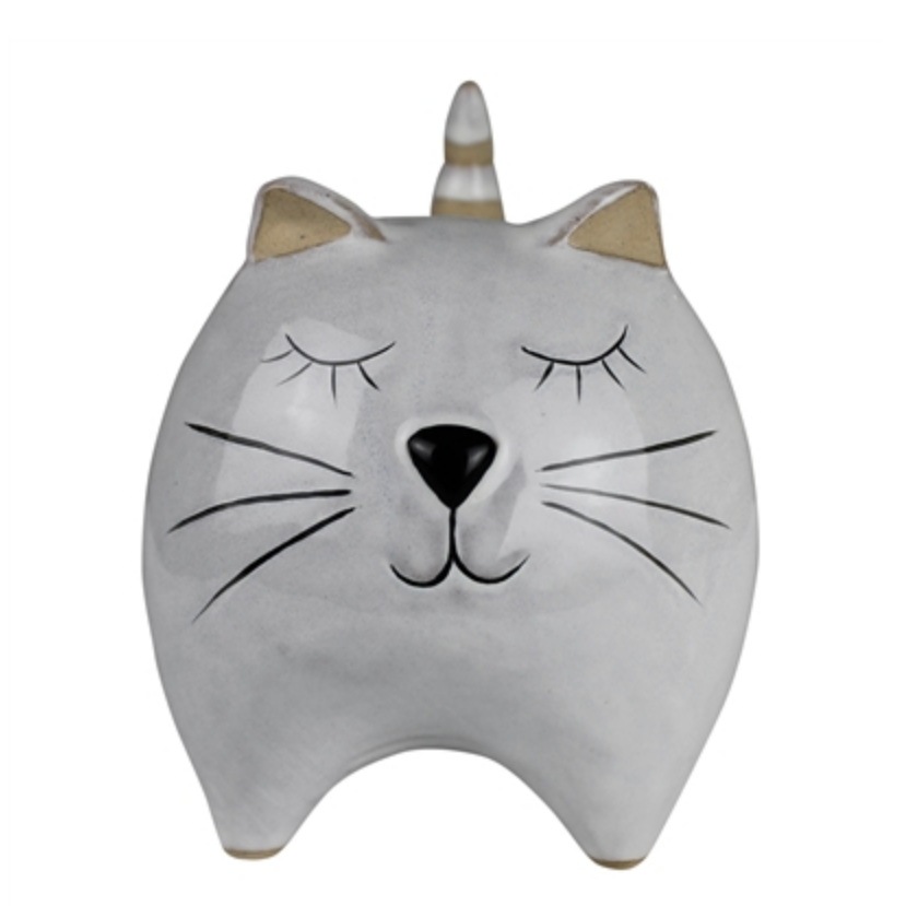 Cyd The Cat Vase, Ceramic- Nest