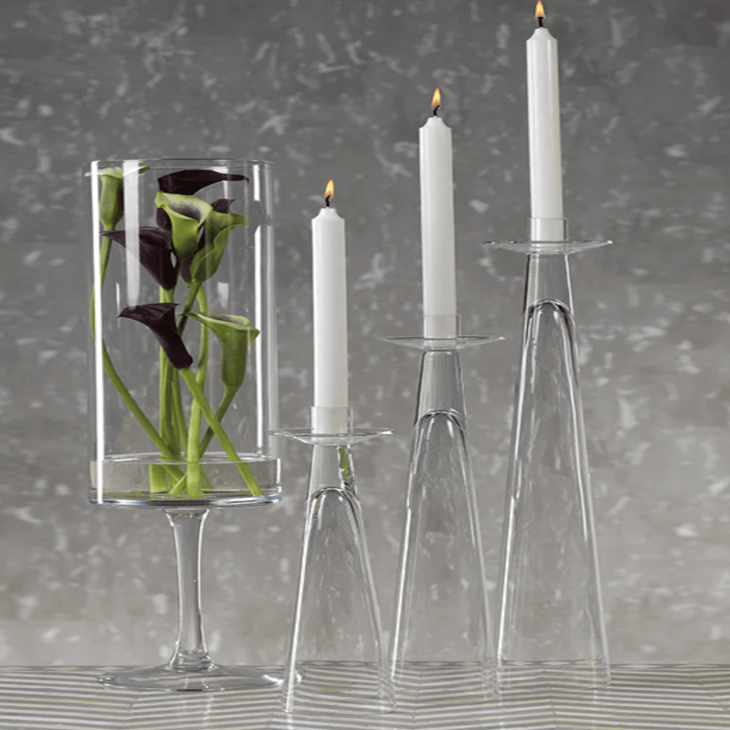 Amin Glass Candle Holder - Small - Nested Designs