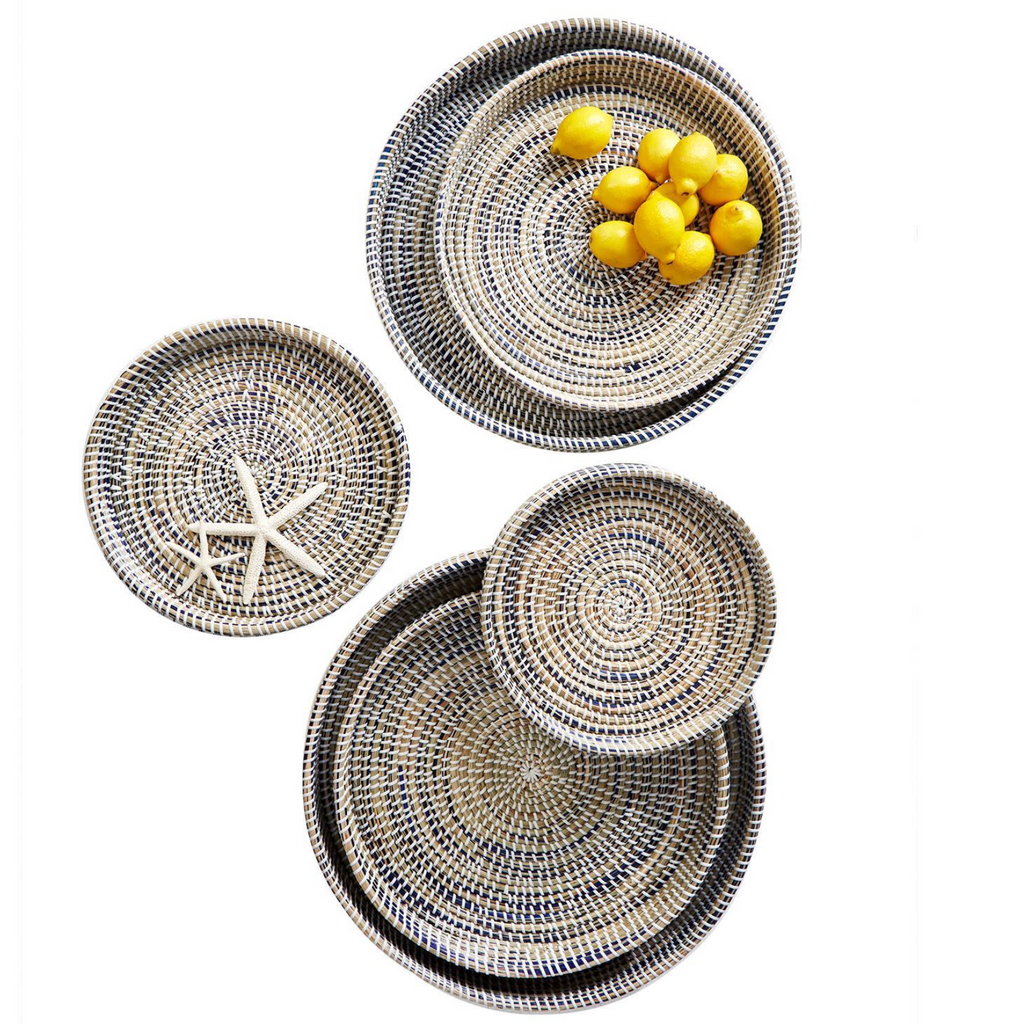 Seagrass Woven Tray - Fairley Fancy
