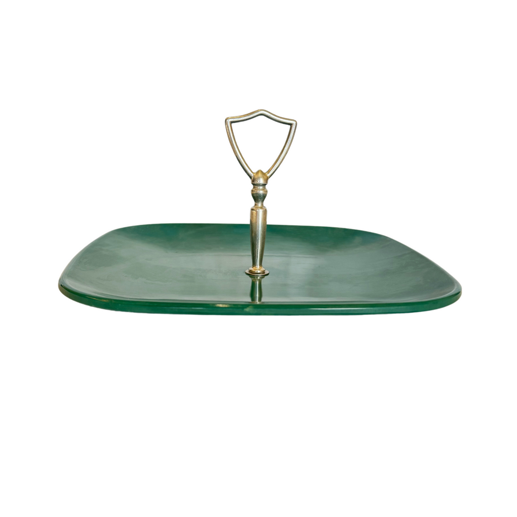 Turquoise Serving Tray - NESTED