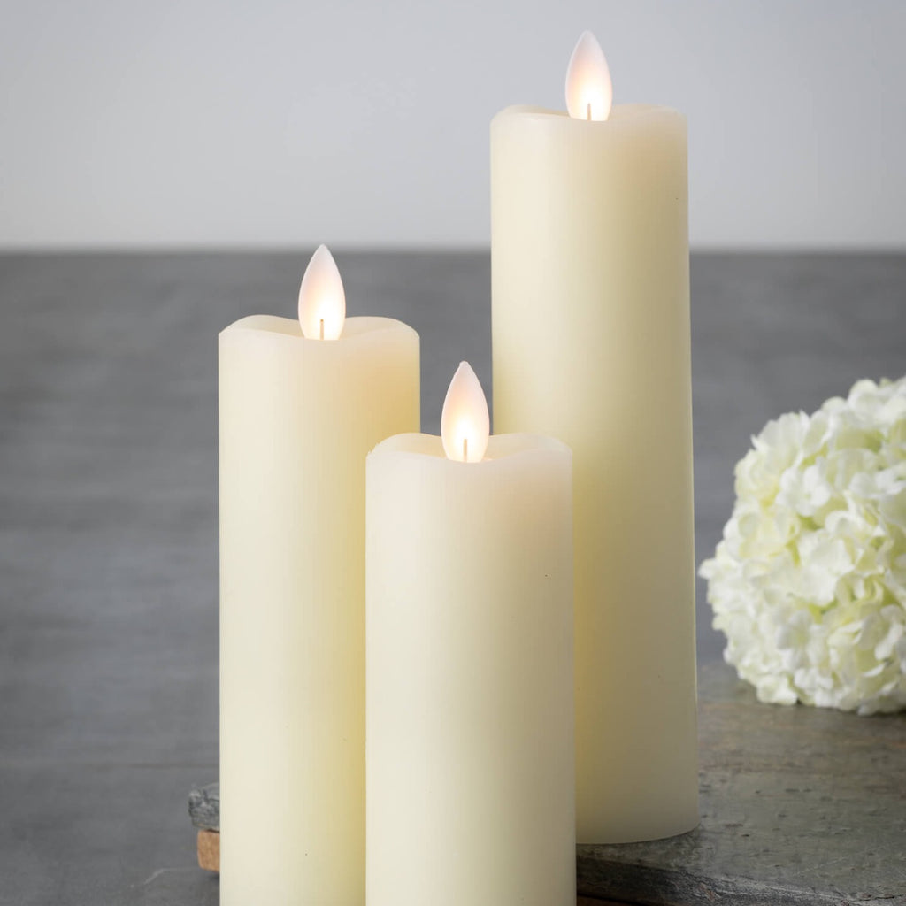 Medium Slim Pillar Candle - Nest Designs