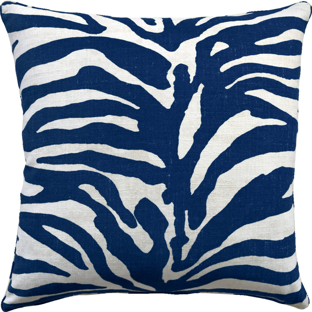 Serengeti in Navy Pillow - NESTED