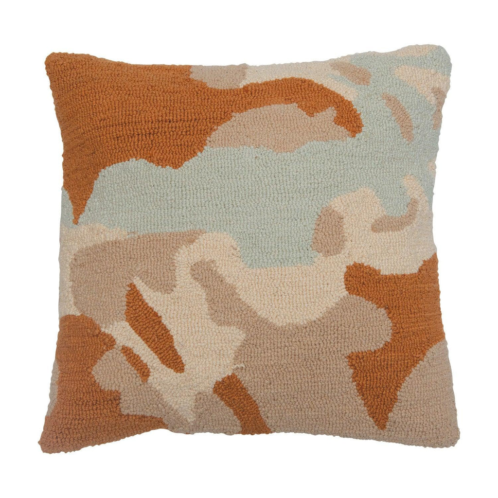 Multicolor Cotton Punch Hook Pillow - Nest Interior Design