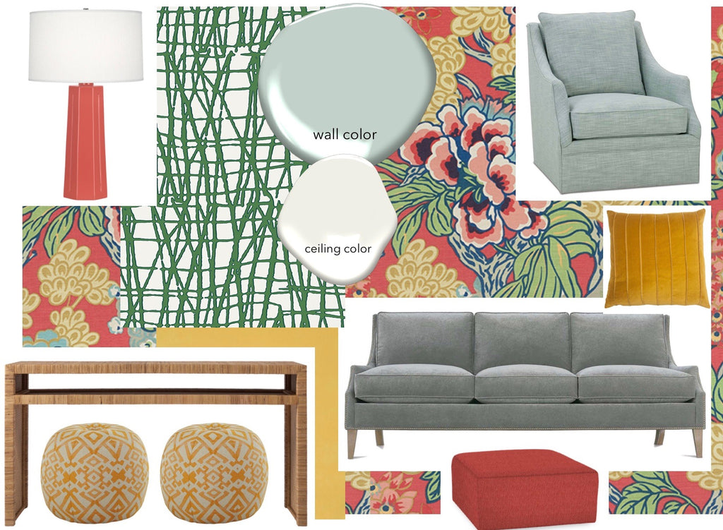 Living Coral:  Living with the Color of the Year