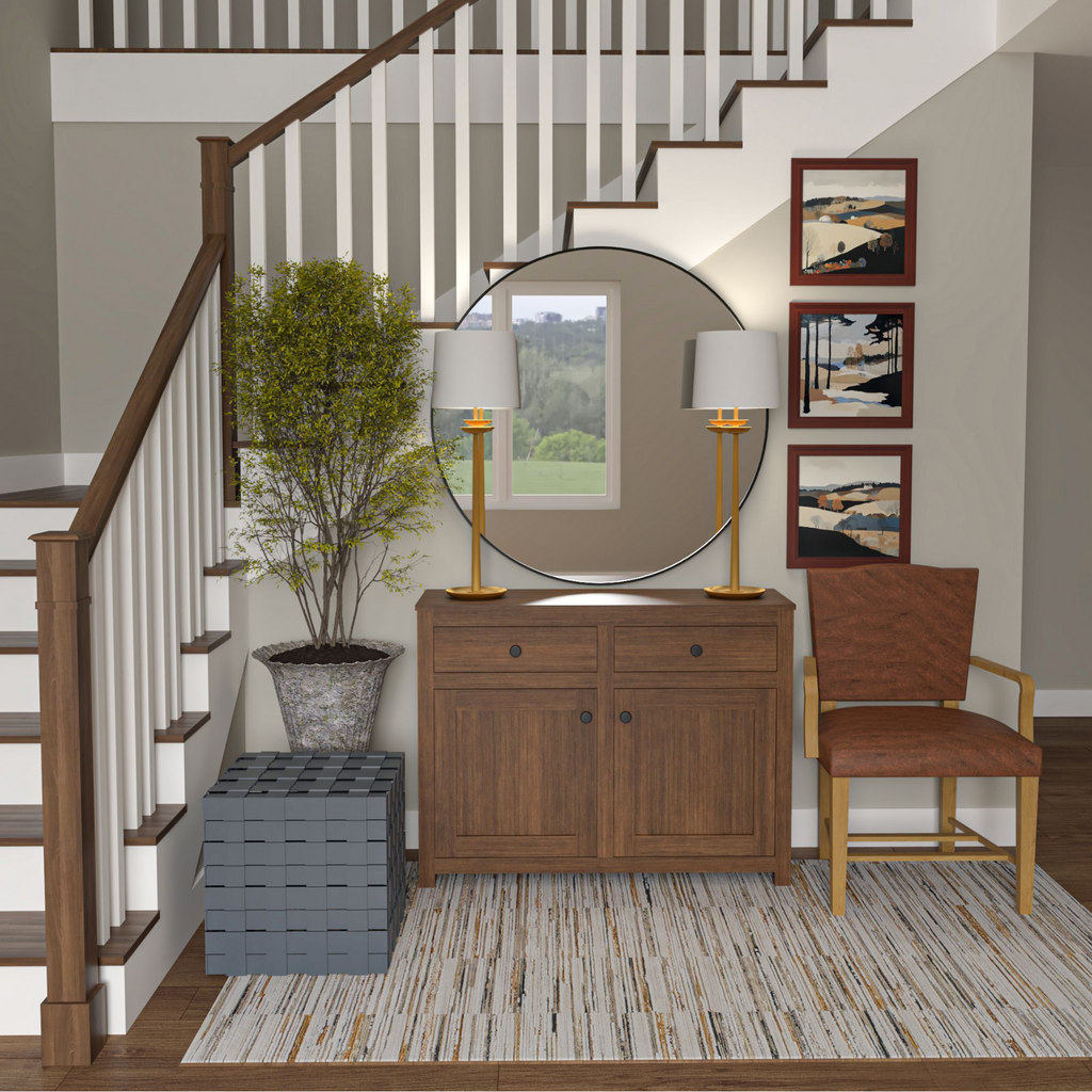 A Thoughtful Welcome:  Designing a Compact Entry That Works Beautifully