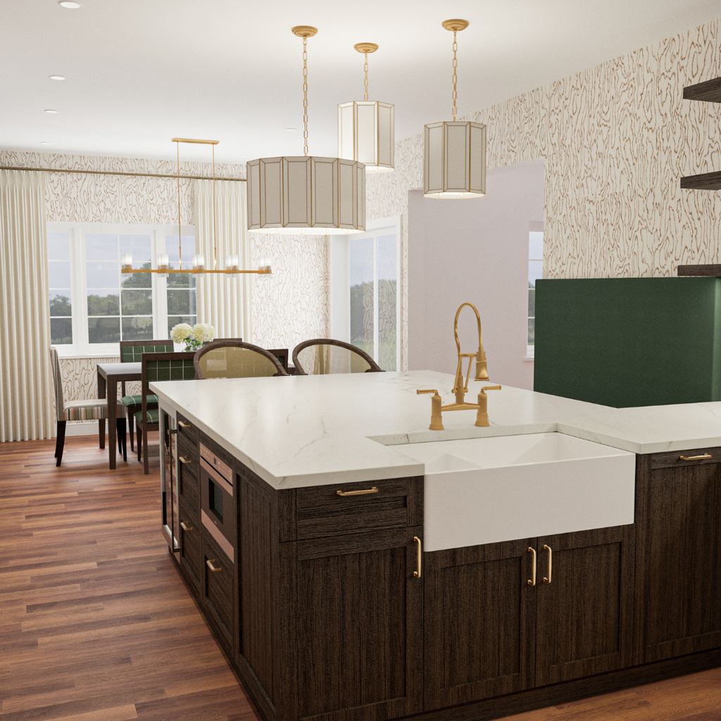 Nested Kitchen From Cramped to Custom: A Fresh Take on Family-Friendly Kitchen Design ...