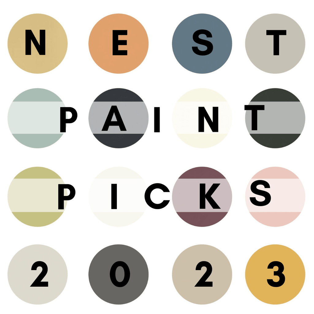 Nest Interior Design's Paint Picks for 2023 - Nest Interior Design