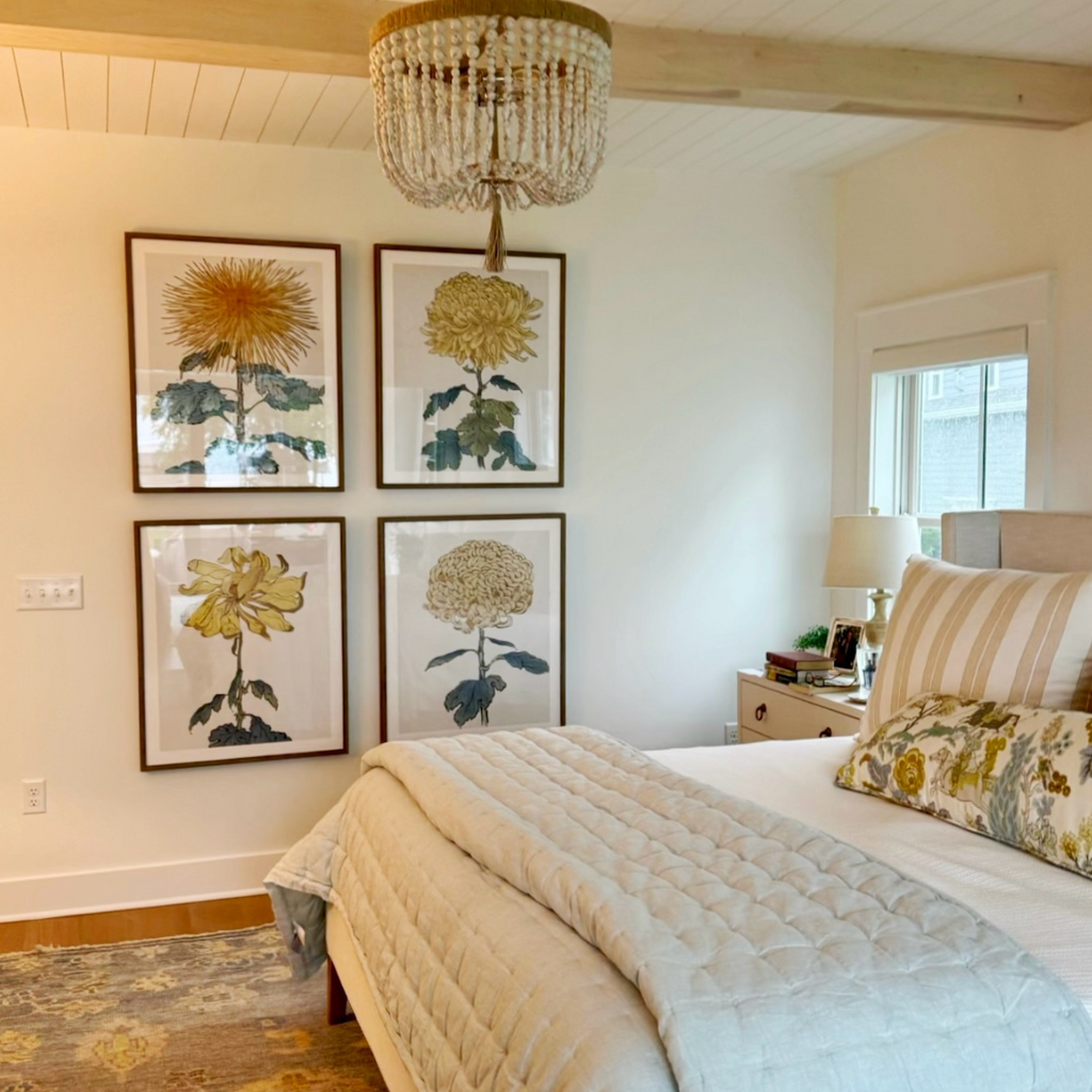 Botanical Beauty: A Fresh Layer in the Primary Bedroom