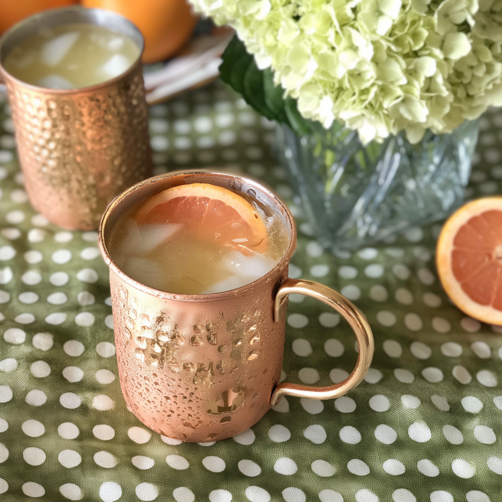 Grapefruit Mule Cocktails