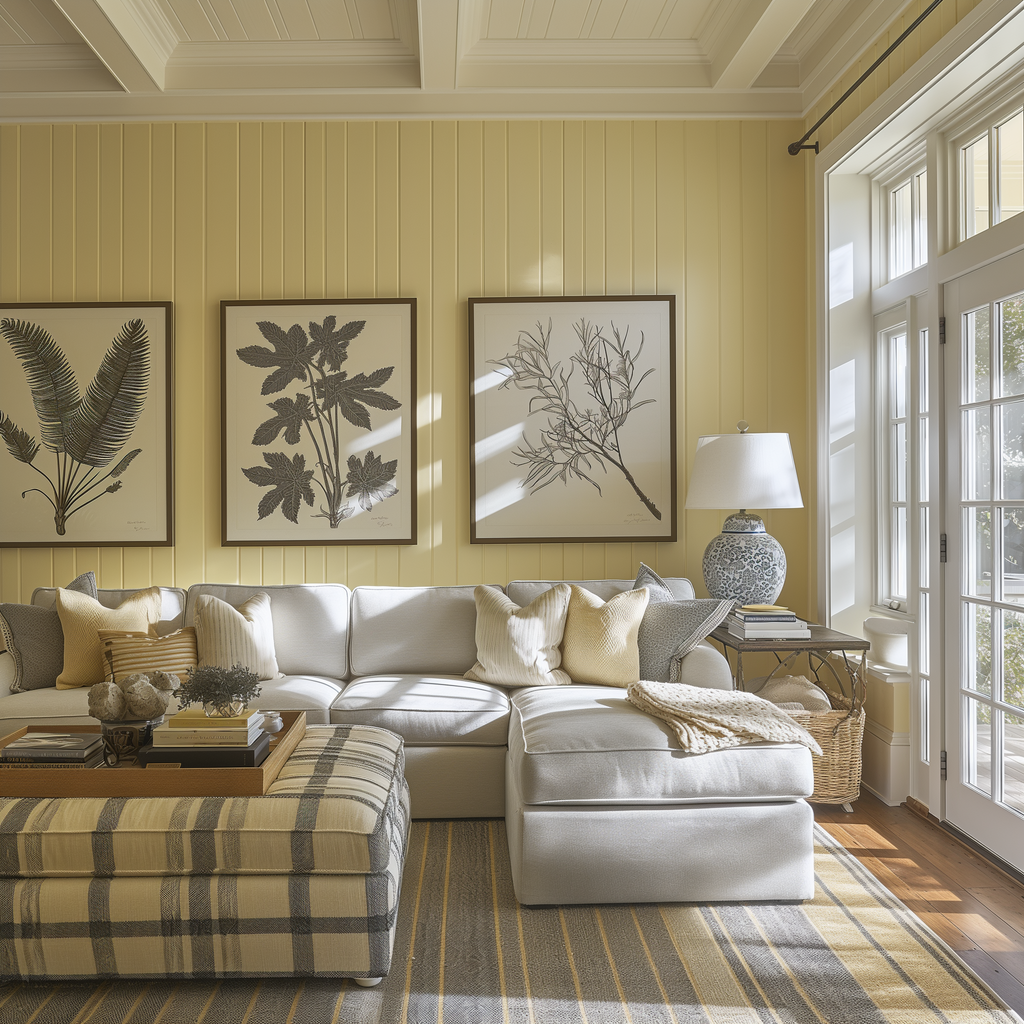 Modern Botanical Artwork: A Classic Twist – Nest Interior Design