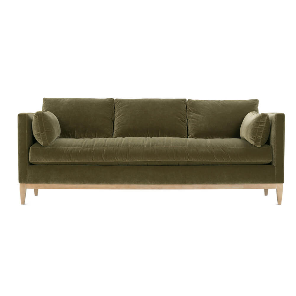 Leo Express Velvet Sofa - Nested Designs