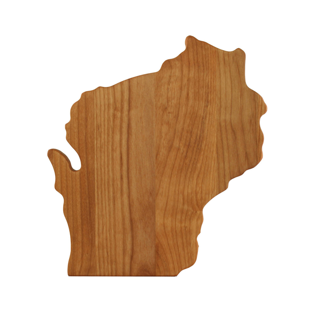 Wisconsin Shaped Cheese Serving Board - Nested Designs