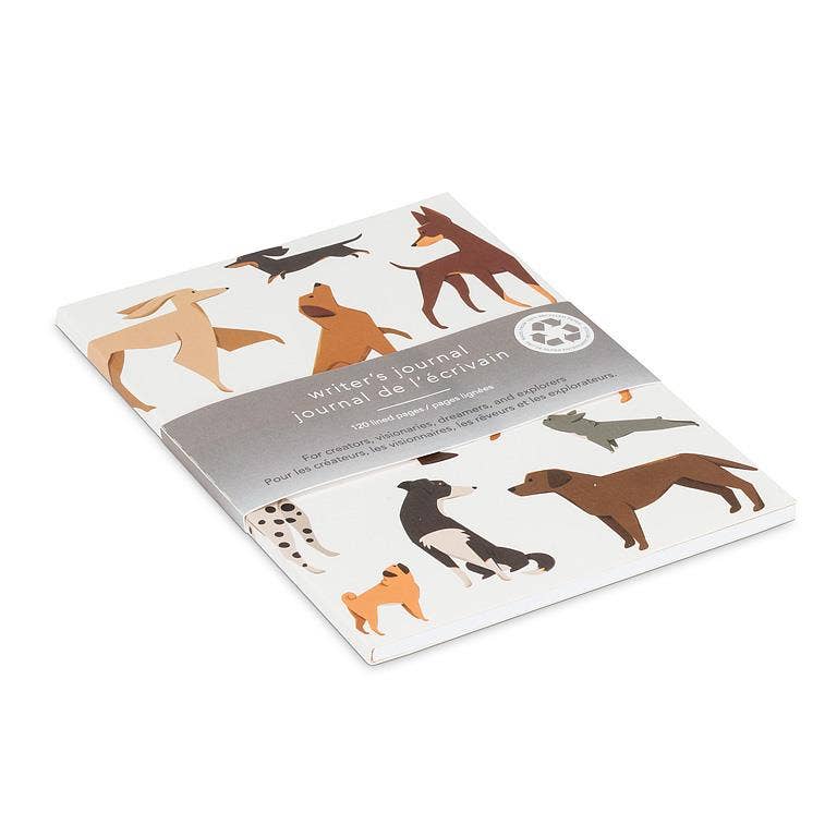 Multi Dogs Lined Notebook - Nested