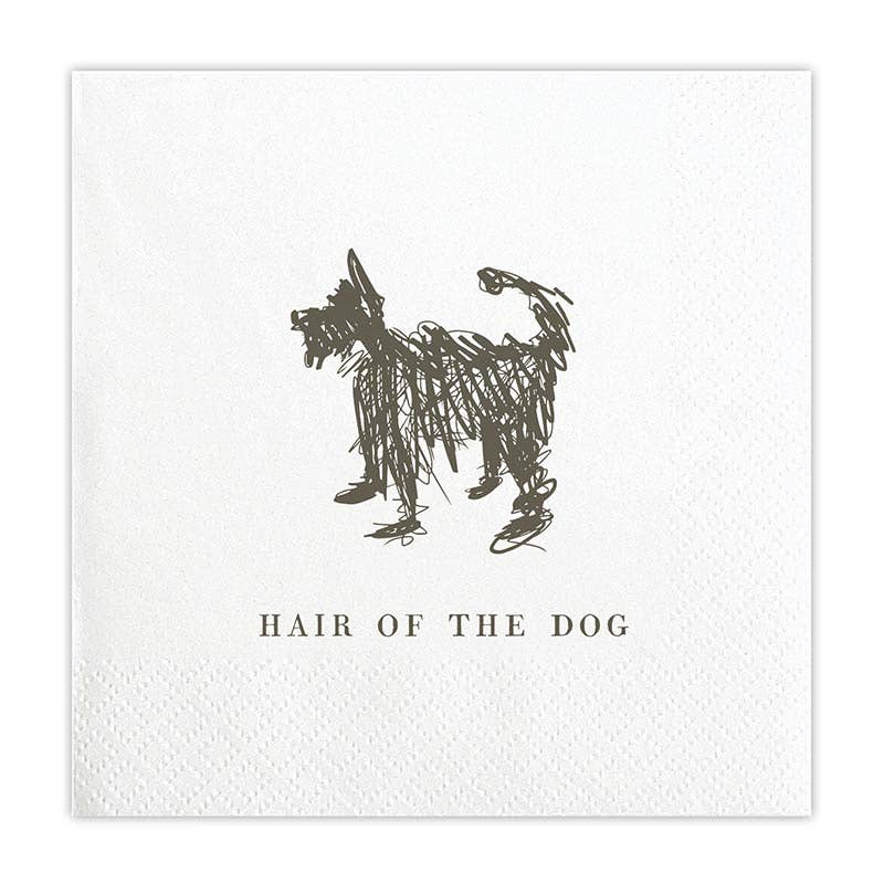 Dog Cocktail Napkins - Nested