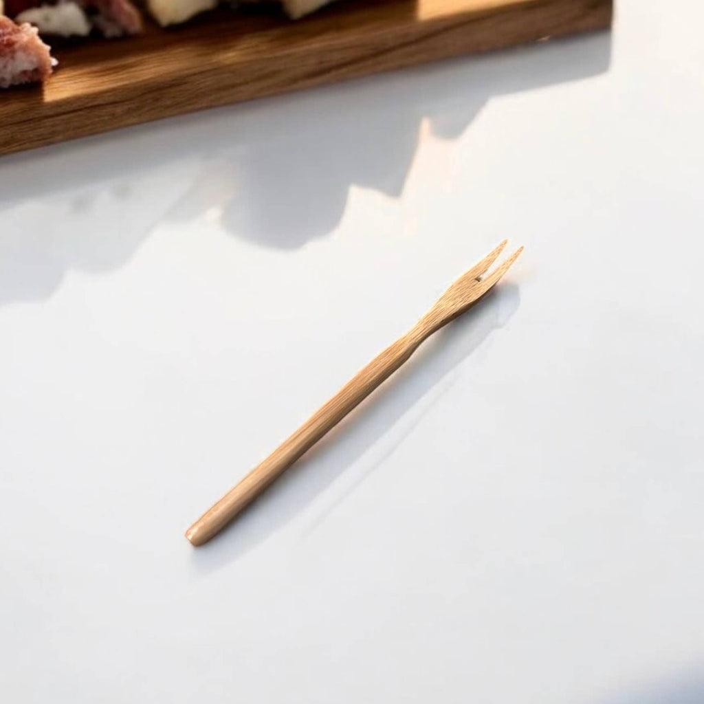 Bamboo Charcuterie Utensils - Fork - Nested Designs