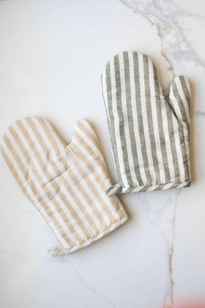 Stripe Oven Mitt - Nested Designs