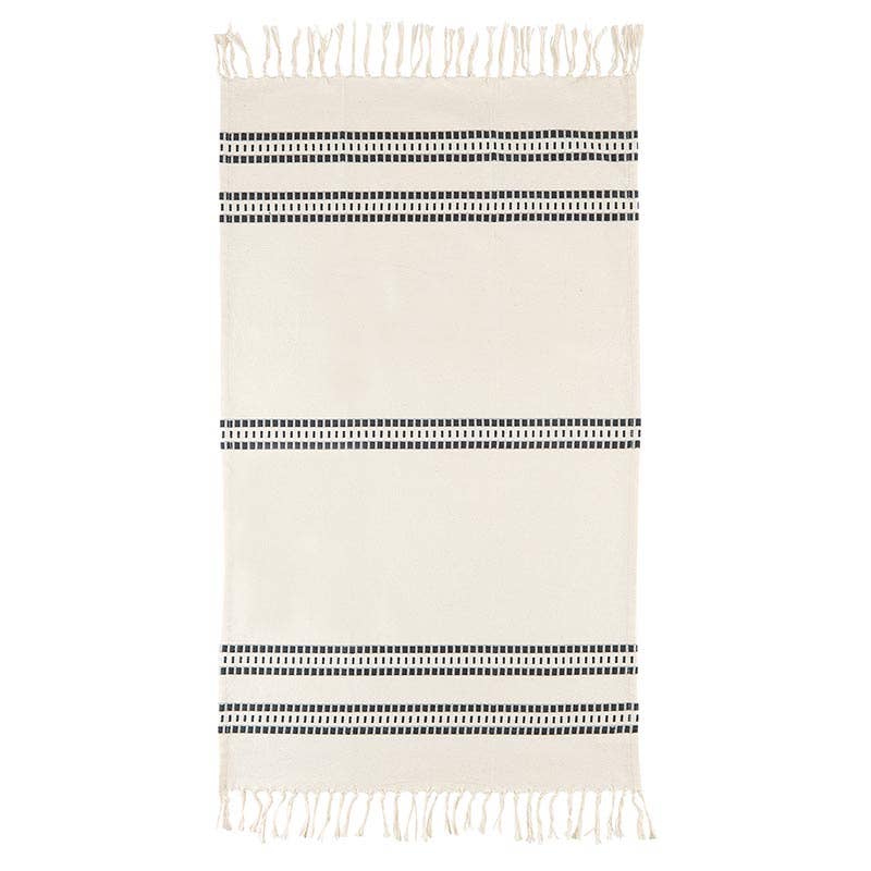 Striped Tea Towels, Set of Two - Nested