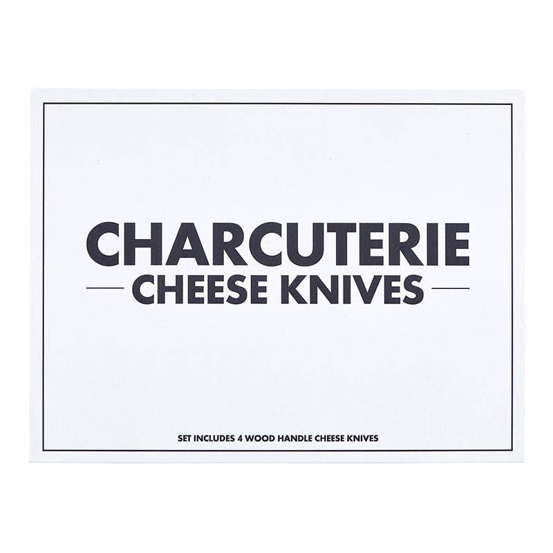Cheese Knives, Set of 4 - Nested