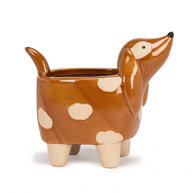 Small Dog Planter - Nested