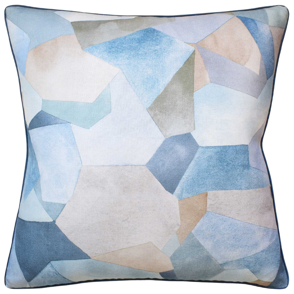 Pillow in Tavoro Seaglass - Nested Designs