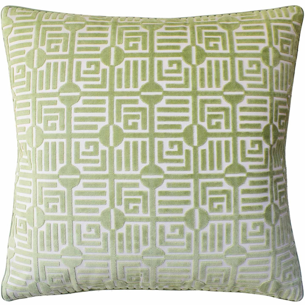 Labyrinth Velvet Pillow - NESTED