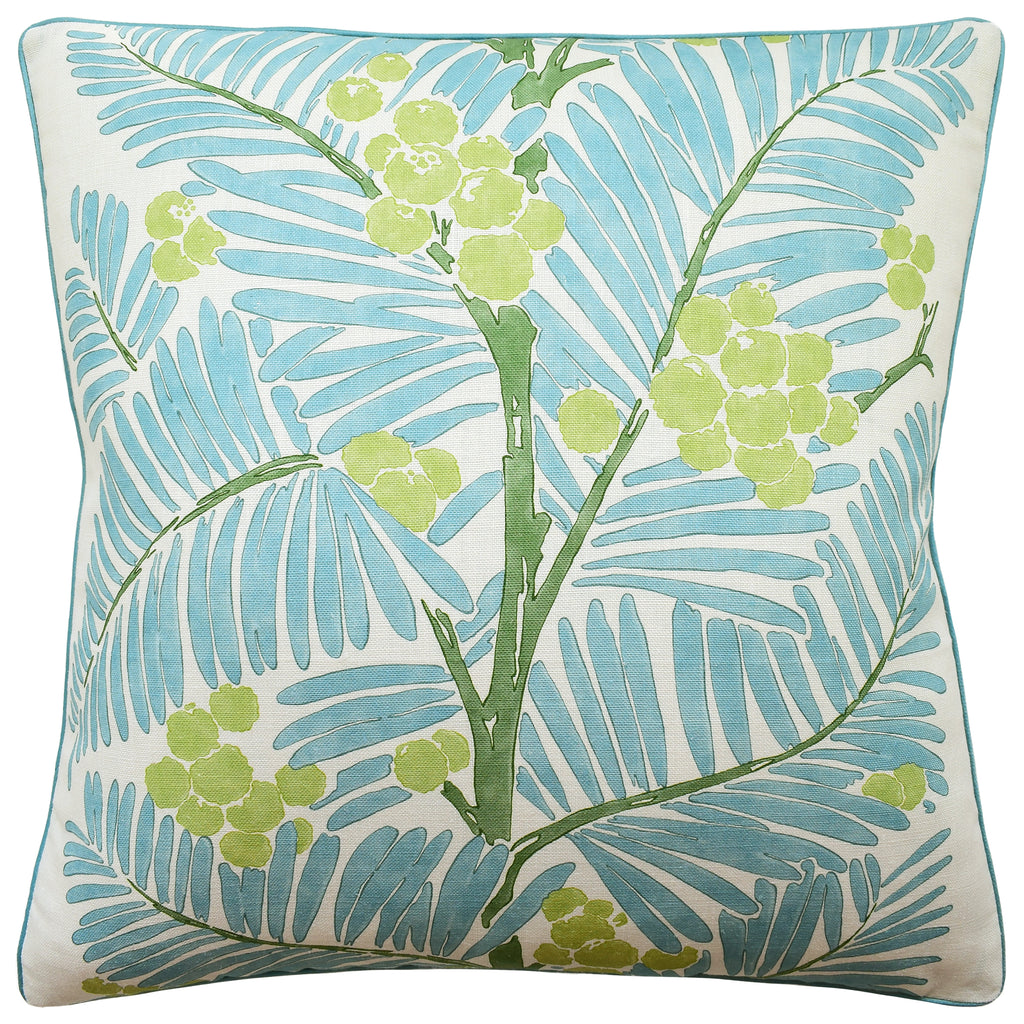 Pillow in Palmar Print Lake - Nested Designs