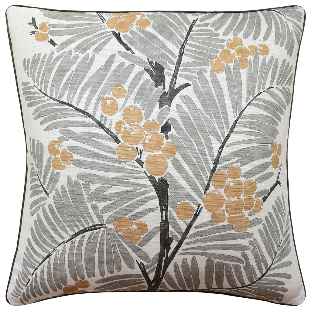 Pillow in Palmar Print Stone - Nested Designs