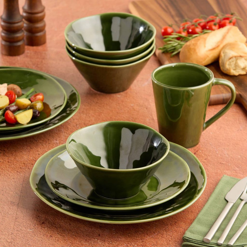 Verde Dinner Plate Pairs with Olivia - Nested Designs