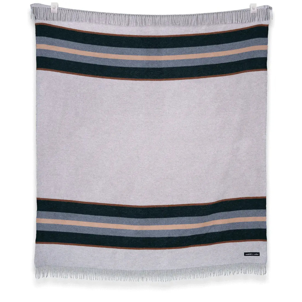 Wool Camp Trek Throw - Nested