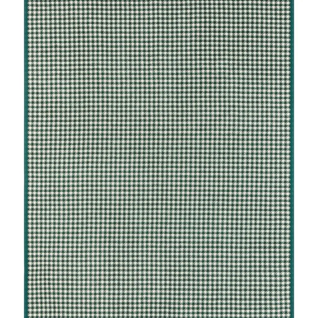 Houndstooth Evergreen Blanket - Nested