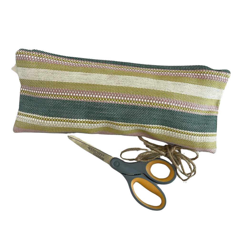 Colorful Stripes Zipper Pouch - NESTED