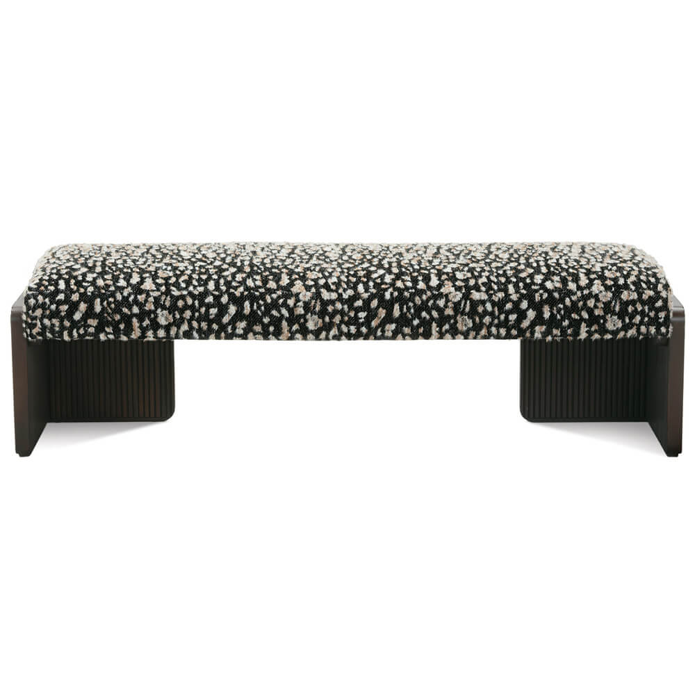 Kindred Rectangle Bench in Godiva - Nested Designs