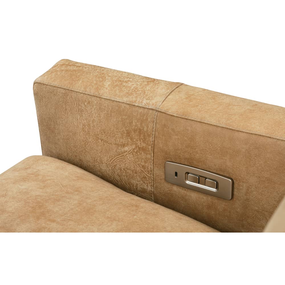 Sylvie Leather Recliner - Nested Designs