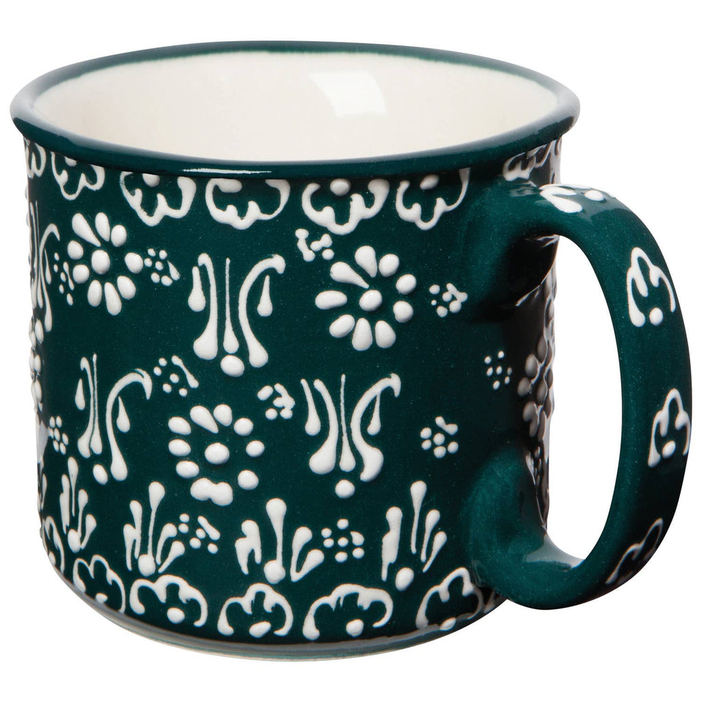 Hand-painted Evani Forest Turkish Mug - Nested Designs