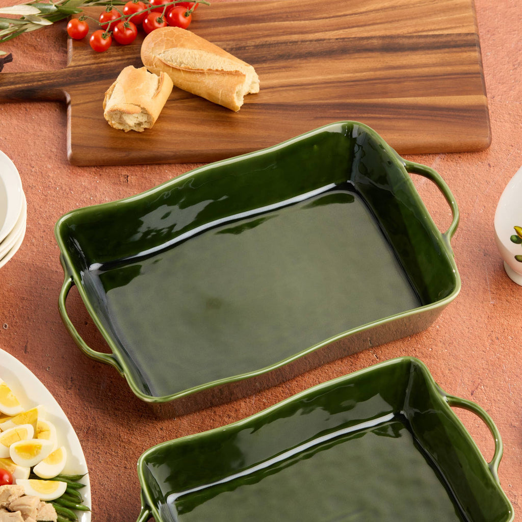 Harvest Fields Large Rectangular Baker - Nested Designs