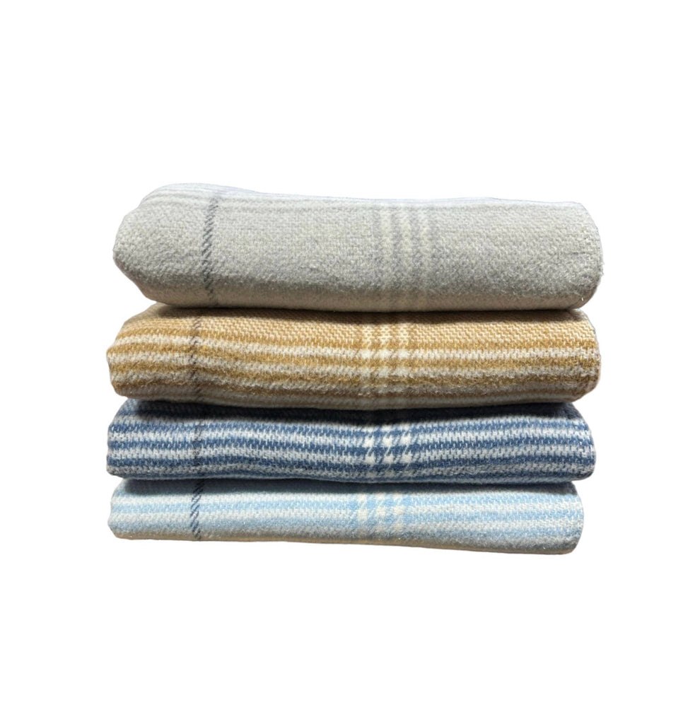 Windowpane Plaid Throw - Nested Designs