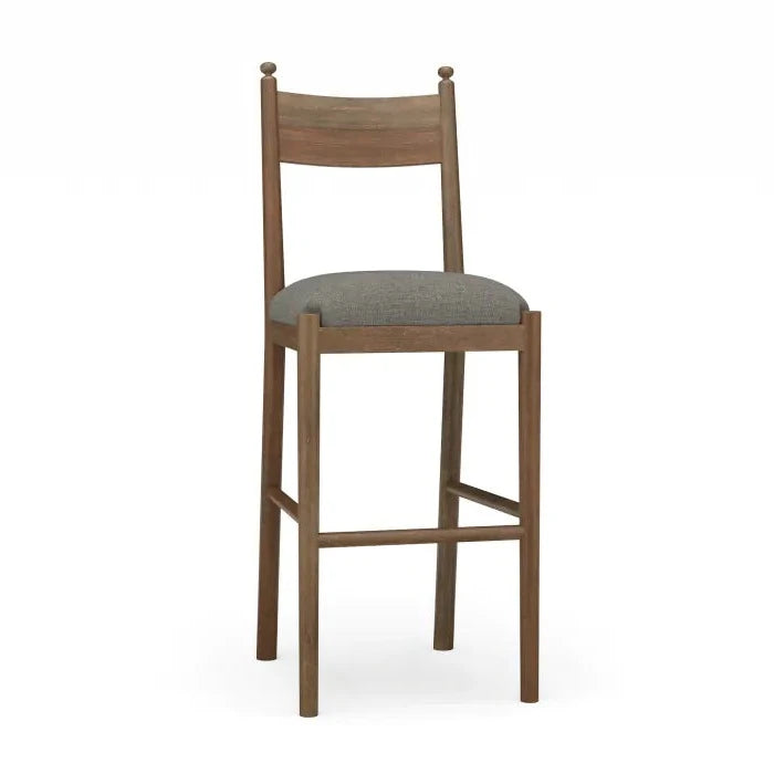 Bahama Barstool with Upholstered Seat - Nested Designs