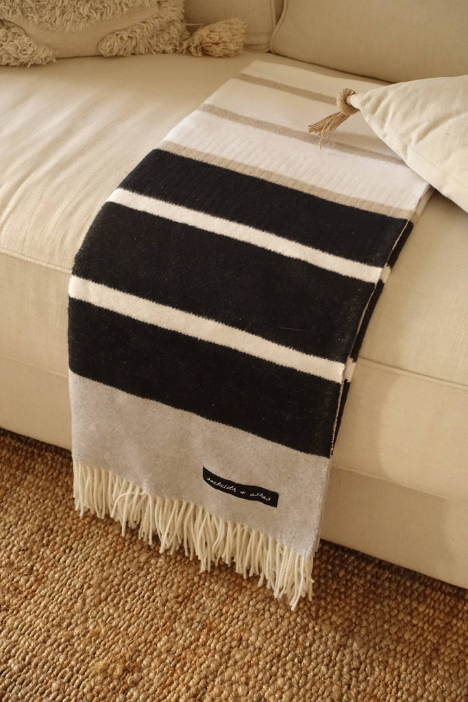 Contrast Composition Throw - Nested