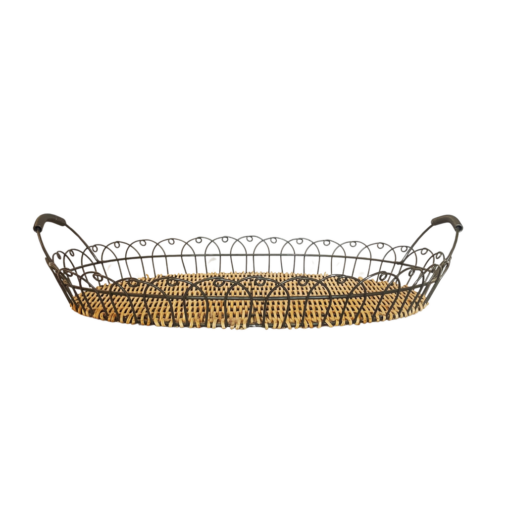 Metal Woven Tray - NESTED