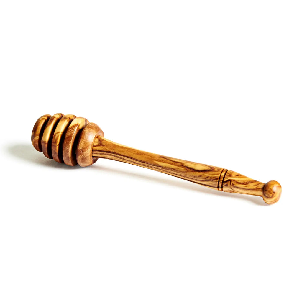 Olive Wood Honey Dipper - Nested