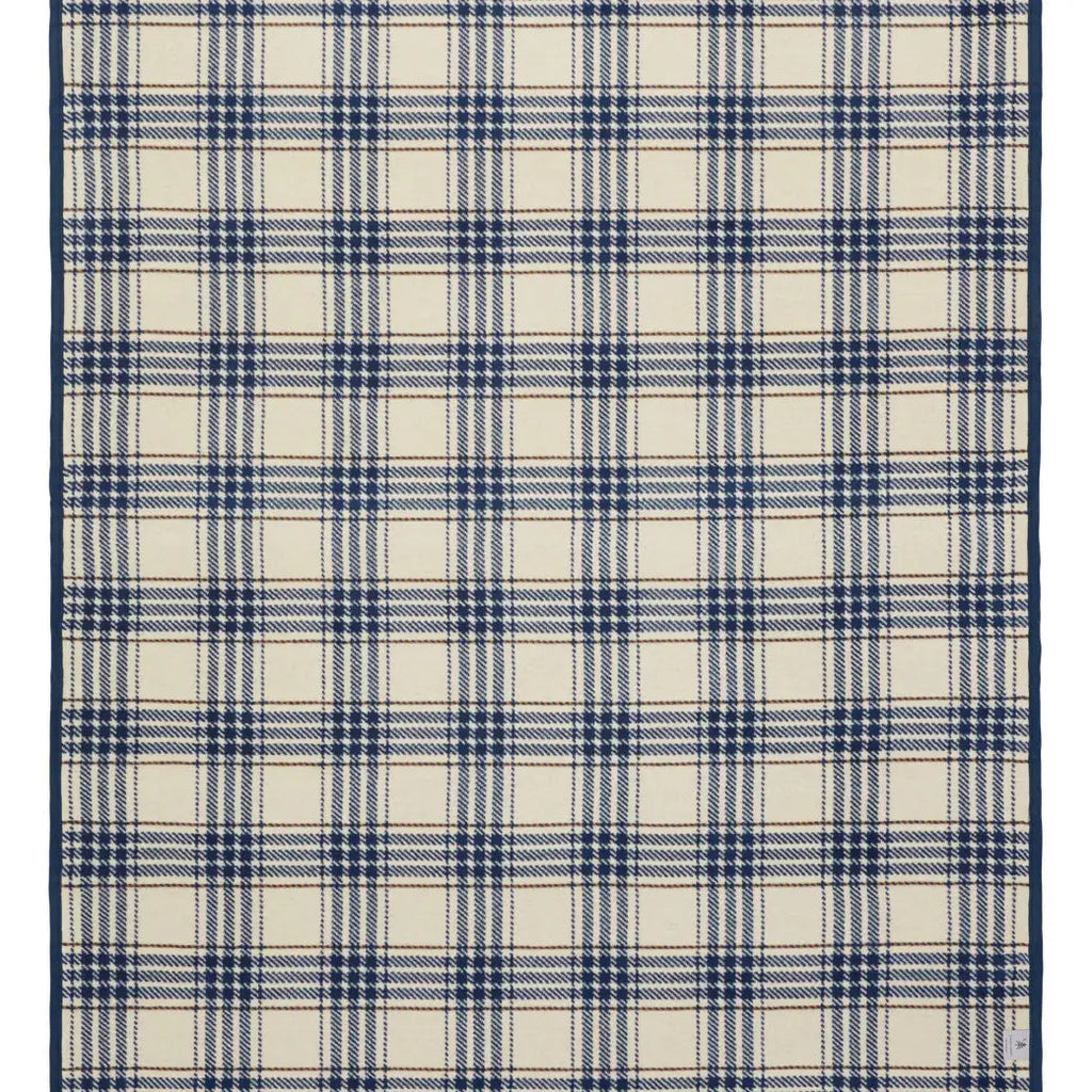 Autumn Plaid Vintage Blanket - Nested