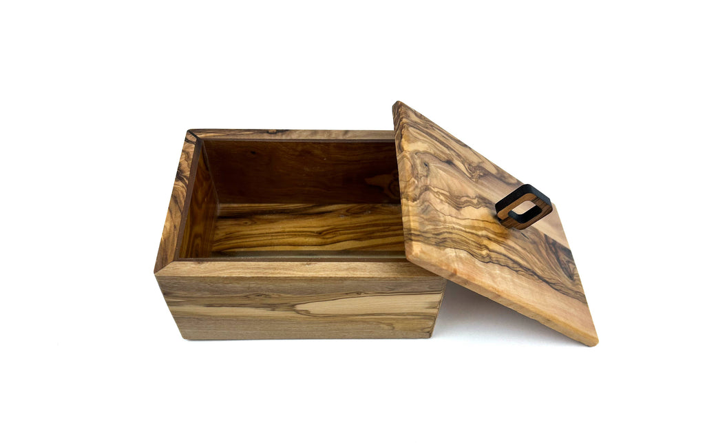 Olive Wood Jewelry Box - Nested Designs